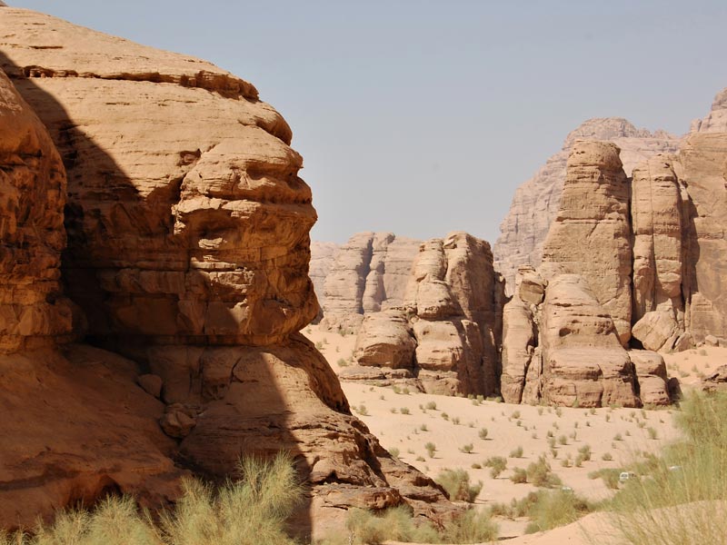 Landschaft Wadi Rum