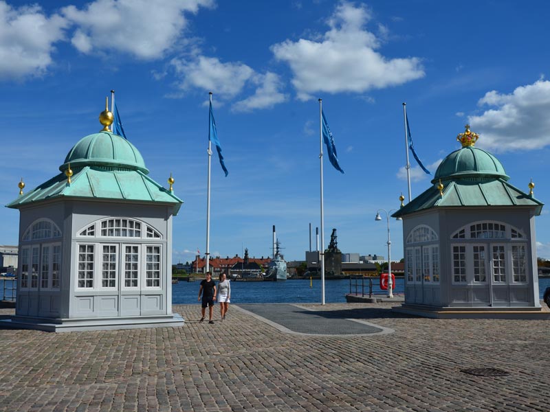 Kopenhagen Hafenpromenade