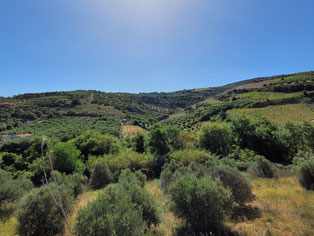 Kreta Landschaft Wanderung 