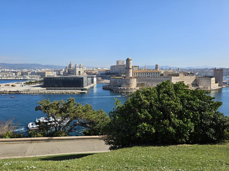 Marseille Hafenausblick