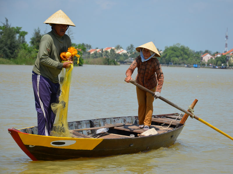 Fischer in Hoi An Vietnam